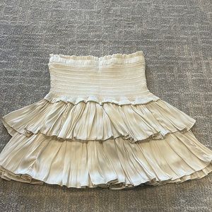 Small cream skirt